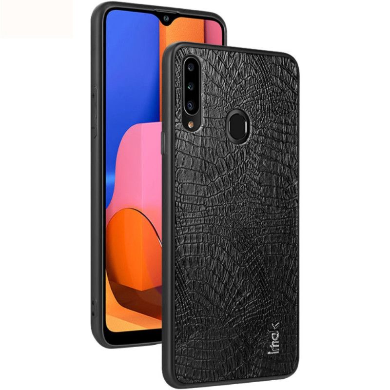 Cover Hoesje Samsung Galaxy A20s Telefoonhoesje Lx-5 Serie Imak Krokodil