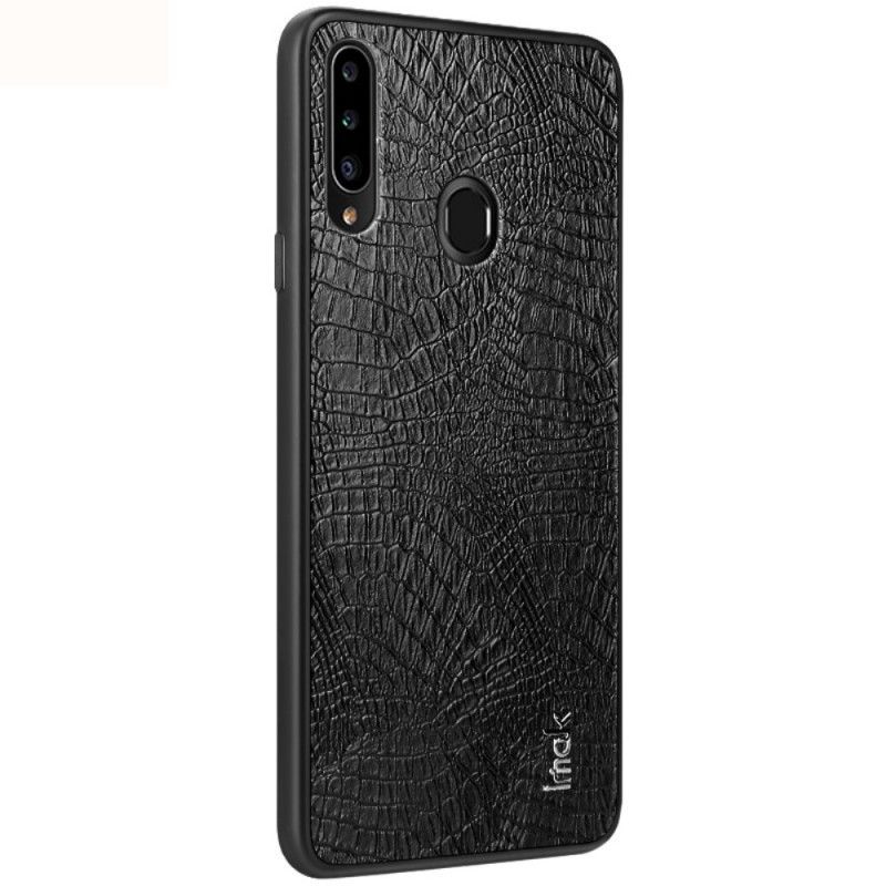 Cover Hoesje Samsung Galaxy A20s Telefoonhoesje Lx-5 Serie Imak Krokodil