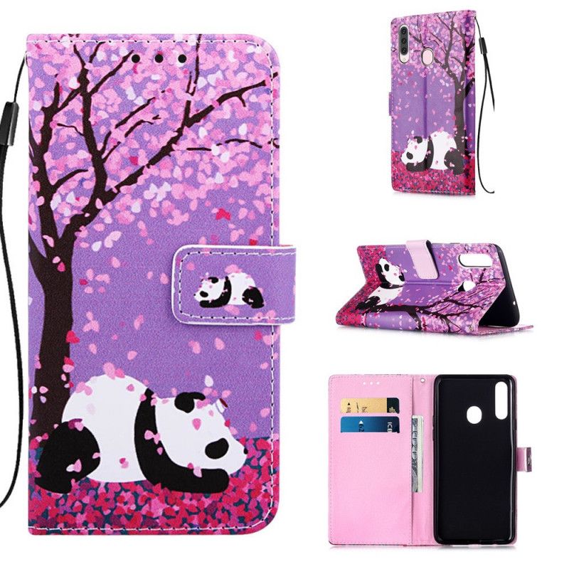 Leren Hoesje Samsung Galaxy A20s Chinese Boompanda