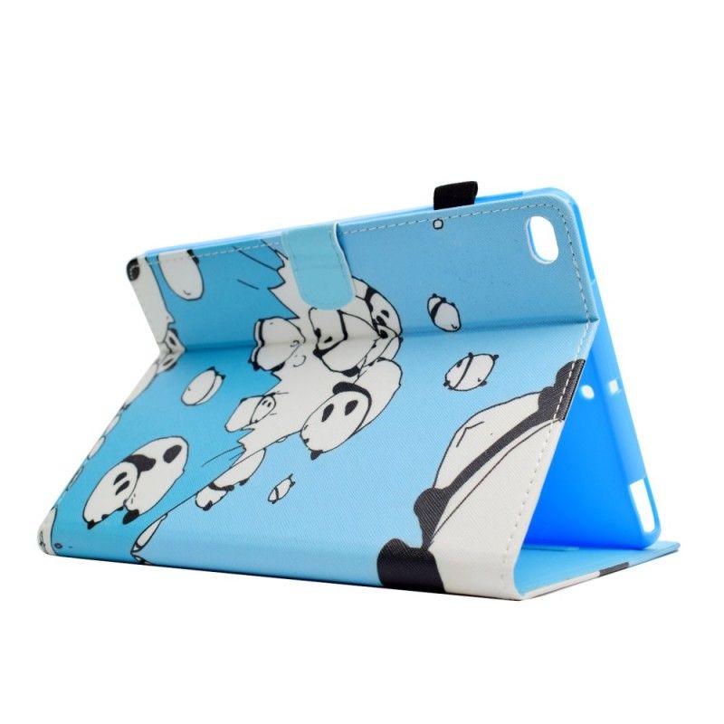 Flip Case Leren iPad Air / Air 2 Panda'S Op De Berg