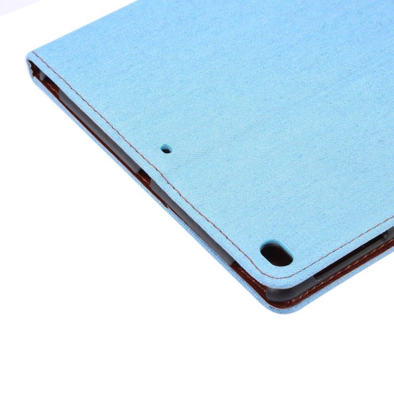 Leren Hoesje iPad Air / Air 2 Lichtblauw Donkerblauw Tweekleurige Jeans