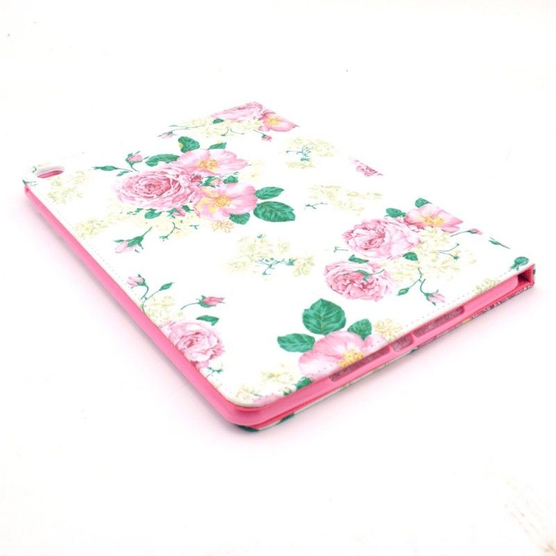 Leren Hoesje voor iPad Air / Air 2 Vrijheidsbloemen