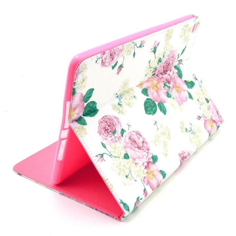 Leren Hoesje voor iPad Air / Air 2 Vrijheidsbloemen