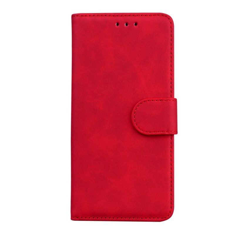 Leren Hoesje voor Xiaomi 12 Pro Effen Leer