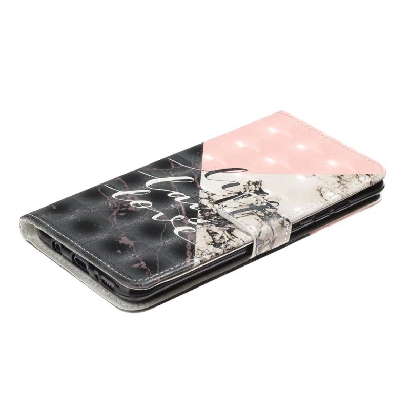 Cover Folio-hoesje Samsung Galaxy A51 Telefoonhoesje Leven Lachen Liefde