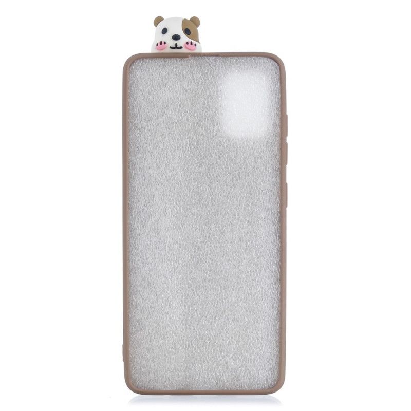 Cover Hoesje Samsung Galaxy A51 Telefoonhoesje 3D Stapel Katten