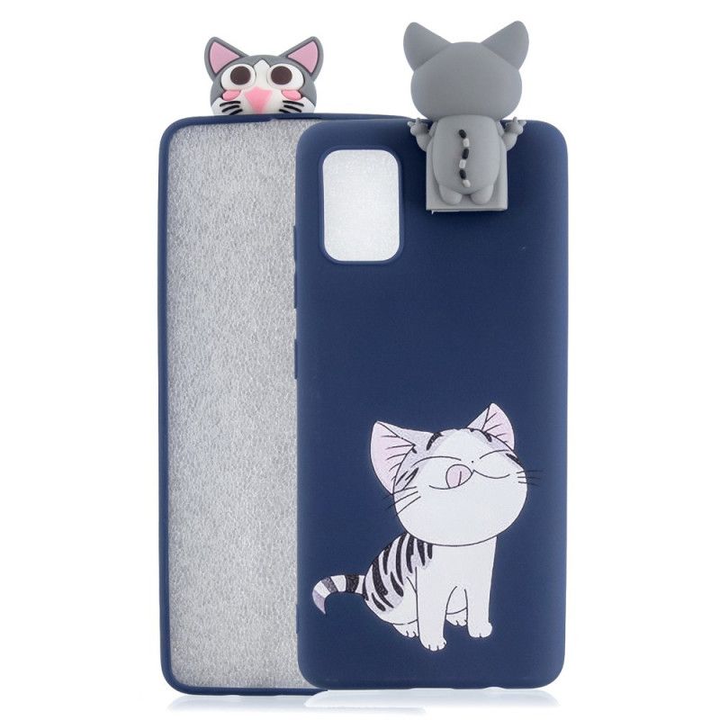 Hoesje Samsung Galaxy A51 3D Charmante Kat