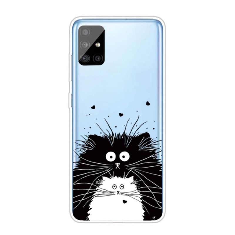 Hoesje Samsung Galaxy A51 Let Op De Katten