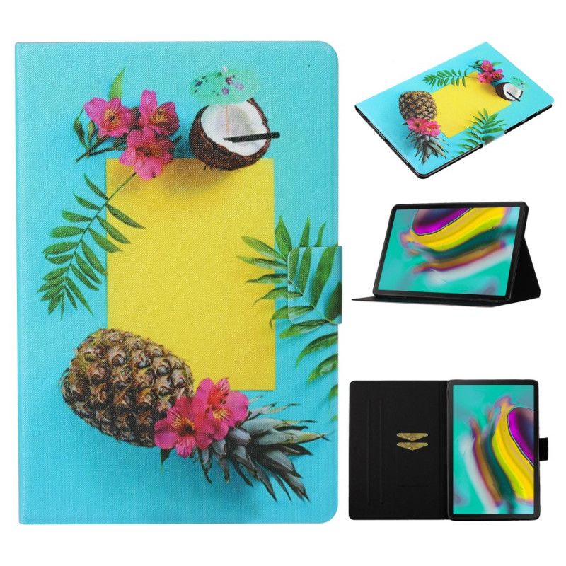 Bescherming Hoesje Samsung Galaxy Tab S6 Telefoonhoesje Exotisch Fruit