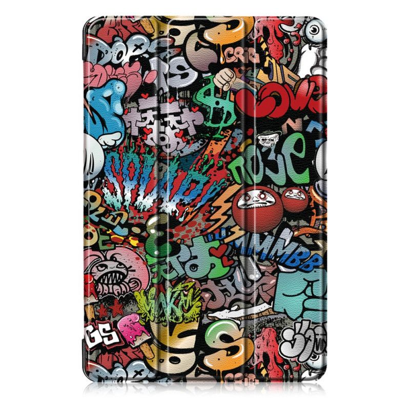 Smartcase Samsung Galaxy Tab S6 Graffiti Potloodhouder