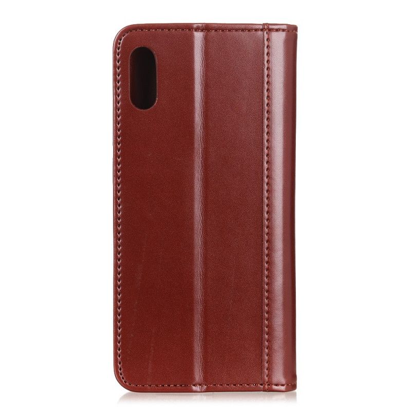 Folio-hoesje voor Sony Xperia 10 II Rood Zwart Splitleer