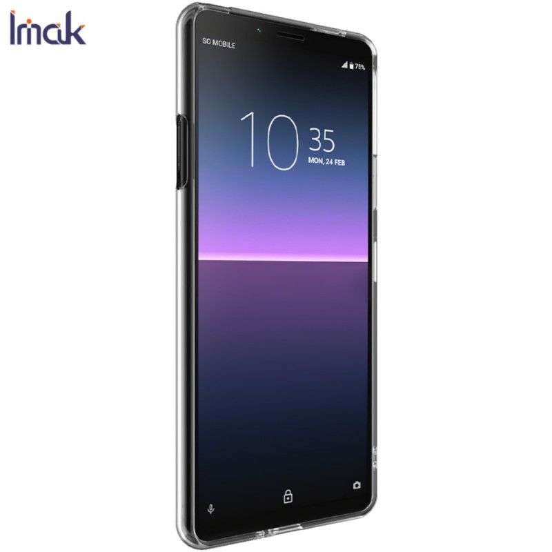 Hoesje voor Sony Xperia 10 II Transparante Imak Ux-5 Serie