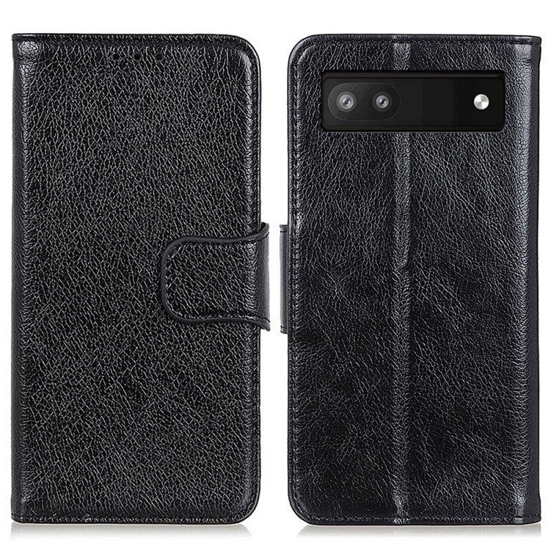 Flip Case voor Google Pixel 6A Napa Leer