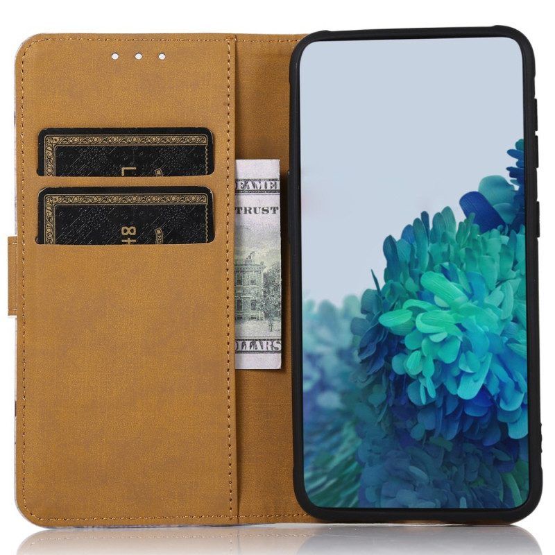 Flip Case voor OnePlus Nord CE 3 Lite 5G Woeste Tijger