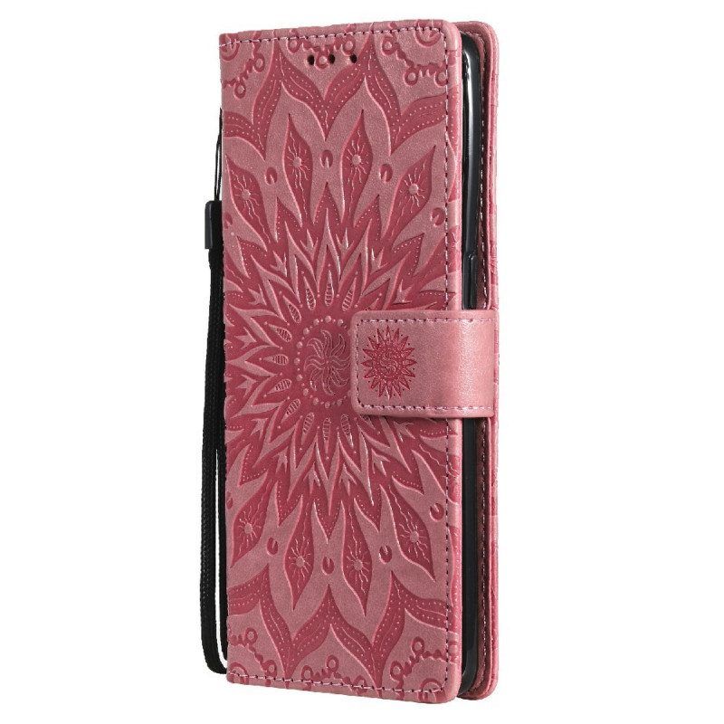 Flip Case voor Oppo Find X3 Lite Zonnebloem