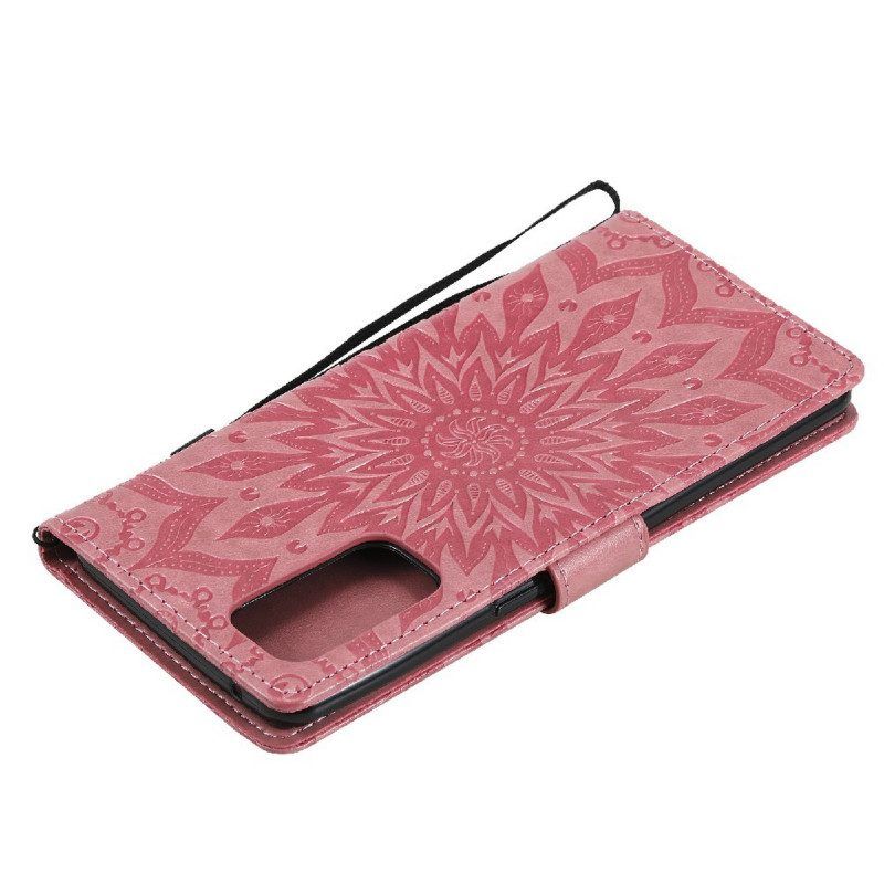 Flip Case voor Oppo Find X3 Lite Zonnebloem