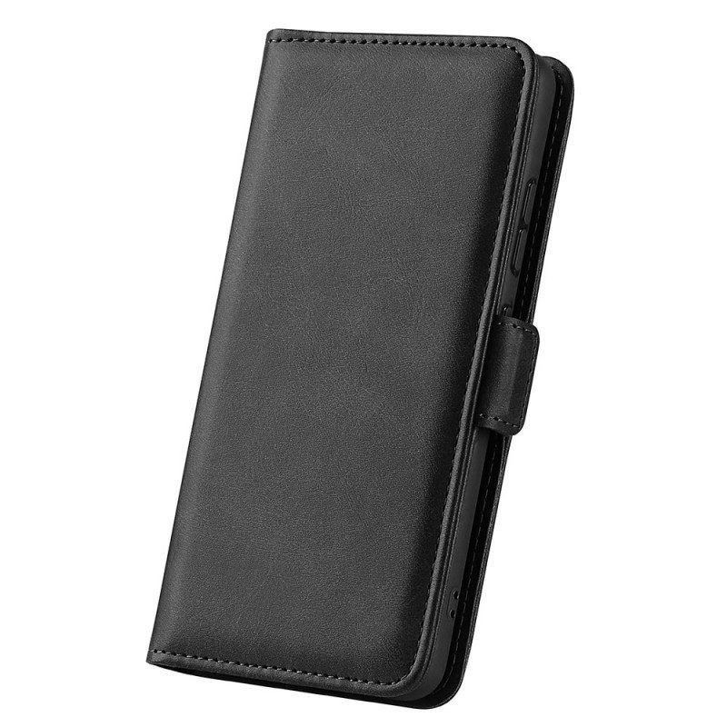 Flip Case voor Oppo Find X5 Folio-hoesje Dubbele Klep