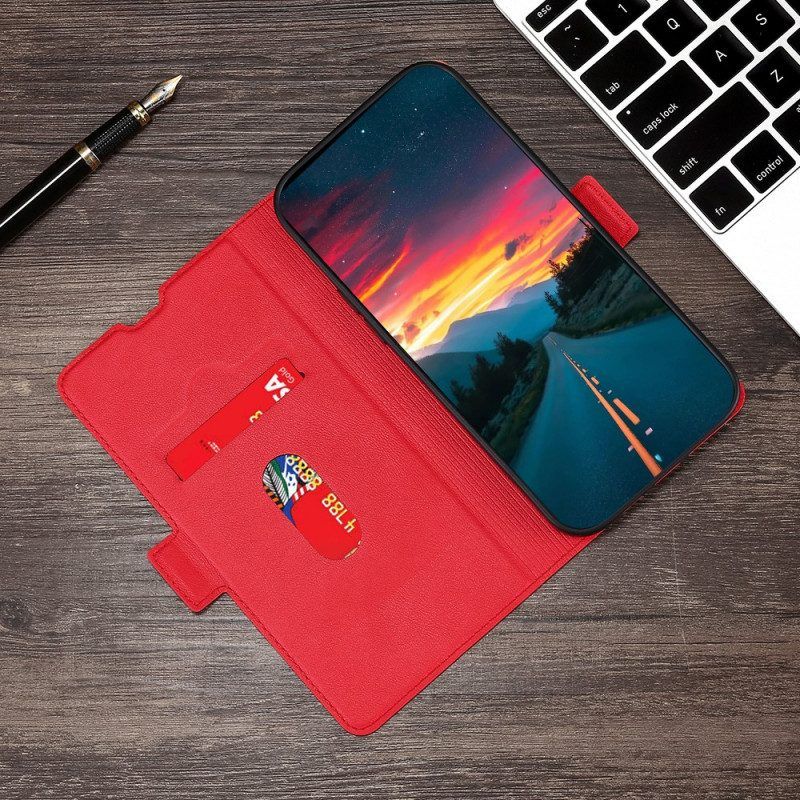 Flip Case voor Oppo Find X5 Folio-hoesje Flap Dubbel Ontwerp