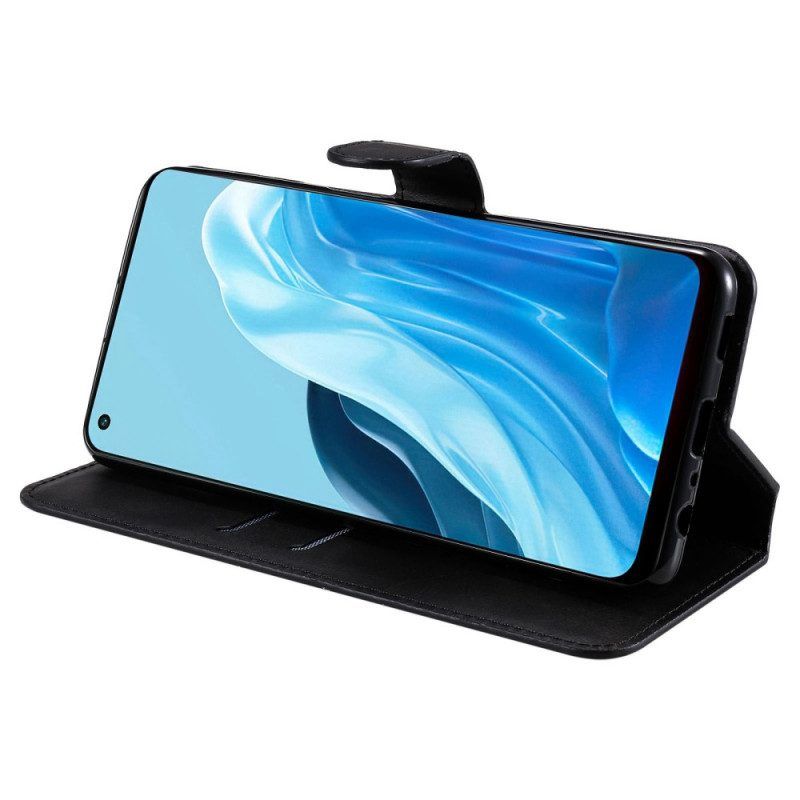 Flip Case voor Oppo Find X5 Lite Kunstleer