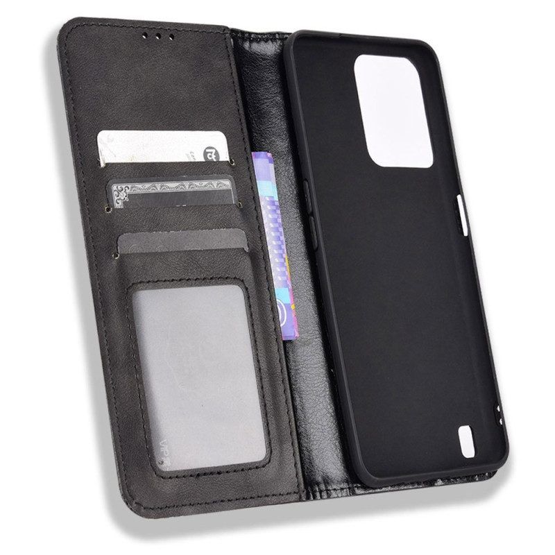 Flip Case voor Realme C31 Elegantie