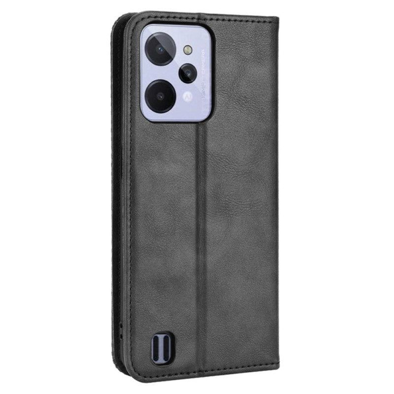 Flip Case voor Realme C31 Elegantie