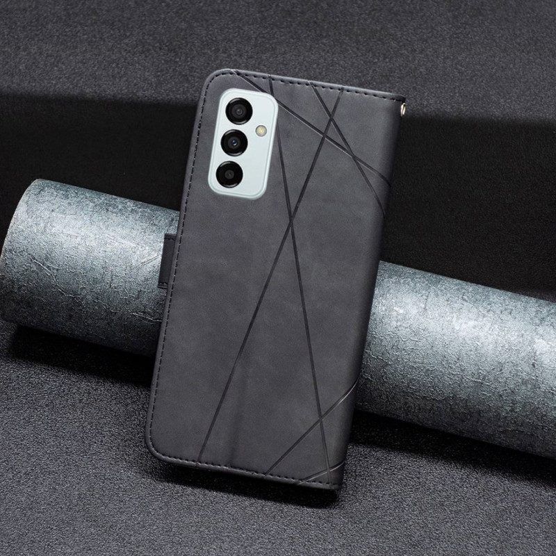 Flip Case voor Samsung Galaxy M23 5G Binfen-kleurendriehoeken