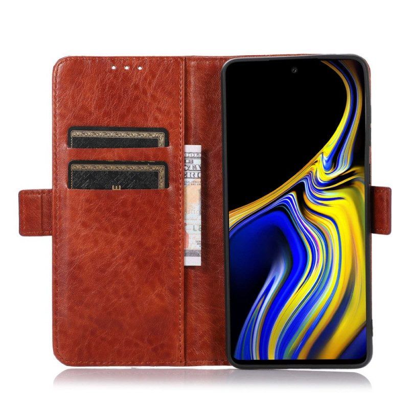 Flip Case voor Samsung Galaxy M33 5G Klassiek Gestileerd