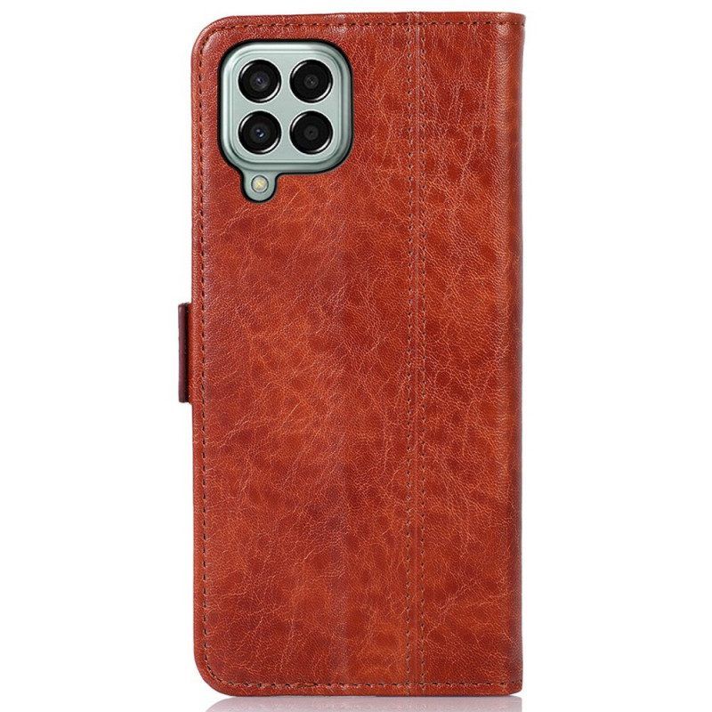 Flip Case voor Samsung Galaxy M33 5G Klassiek Gestileerd