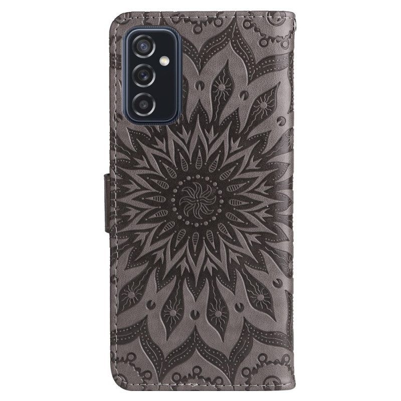 Flip Case voor Samsung Galaxy M52 5G Oosterse Mandala