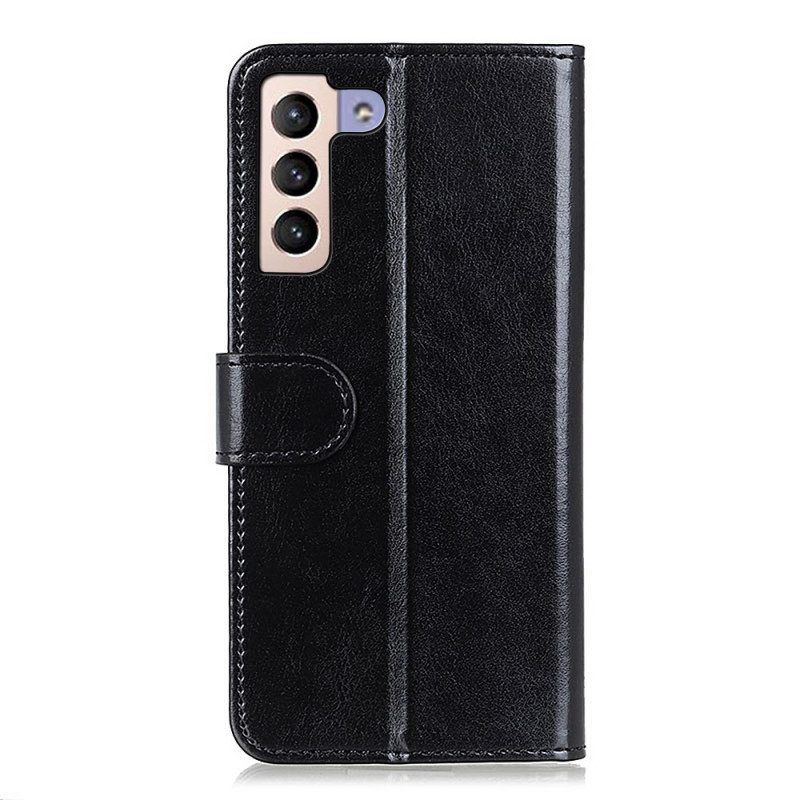 Flip Case voor Samsung Galaxy S22 5G Bevroren Finesse