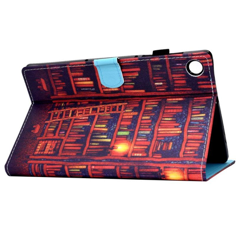 Flip Case voor Samsung Galaxy Tab A8 (2021) Bibliotheek