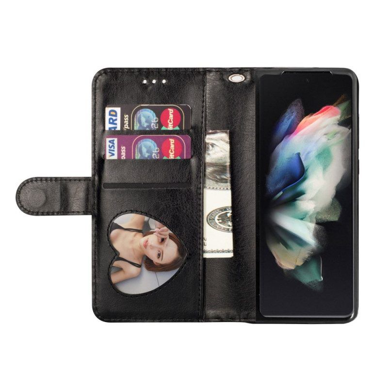 Flip Case voor Samsung Galaxy Z Fold 4 Sterren Koord