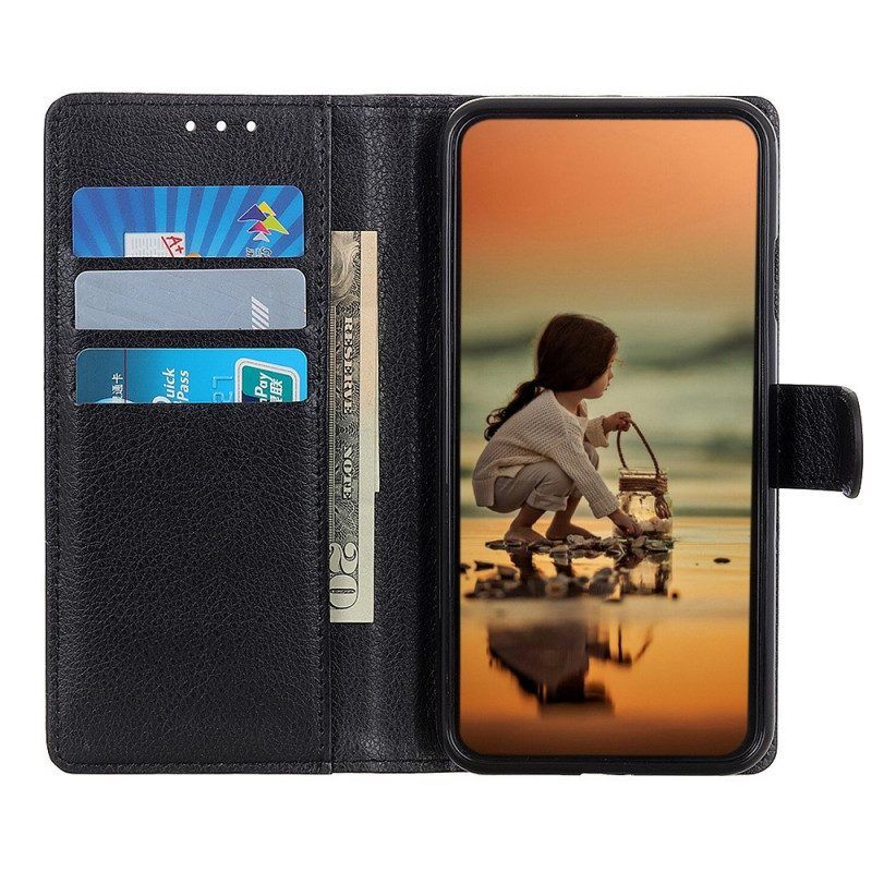 Flip Case voor Sony Xperia 10 IV Traditioneel Kunstleer