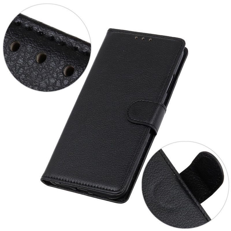 Flip Case voor Sony Xperia 10 IV Traditioneel Kunstleer