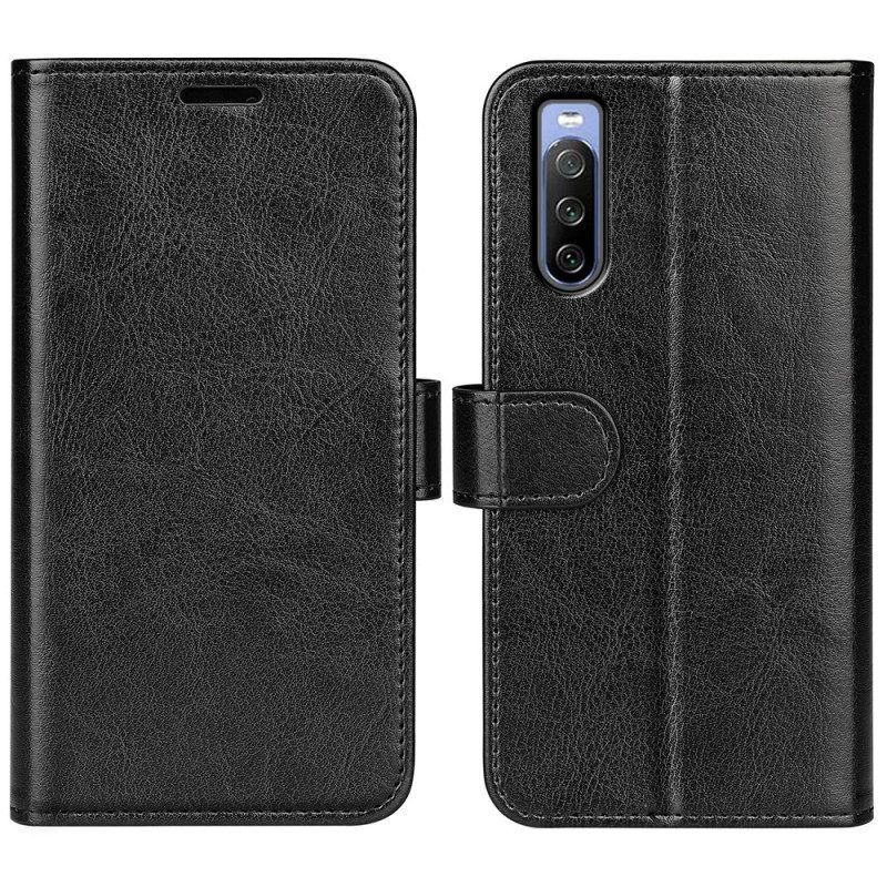 Flip Case voor Sony Xperia 10 IV Vintage Kunstleer