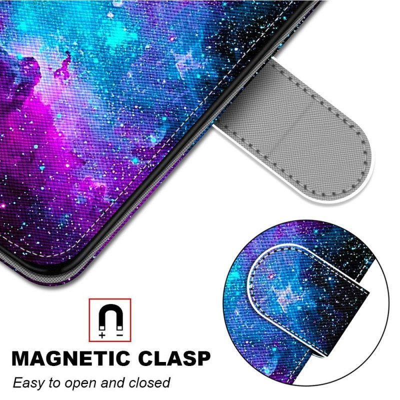 Flip Case voor Xiaomi 13 Kosmische Hemel