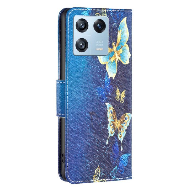 Flip Case voor Xiaomi 13 Pro Vlinders