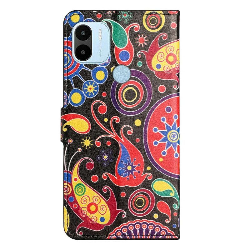 Flip Case voor Xiaomi Redmi A1 Galaxy Patroon