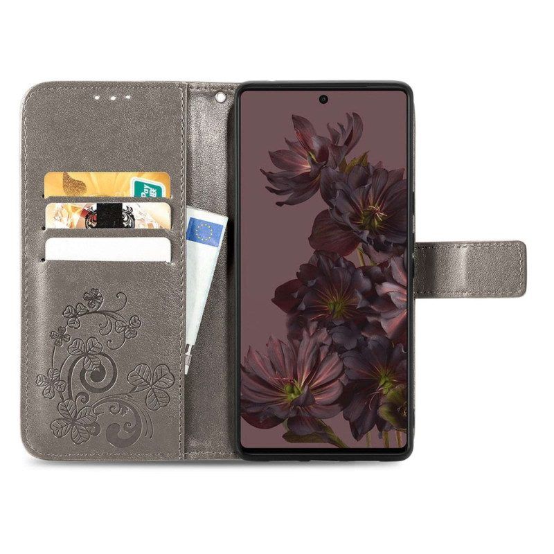 Folio-hoesje voor Google Pixel 7 Aziatische Bloemen