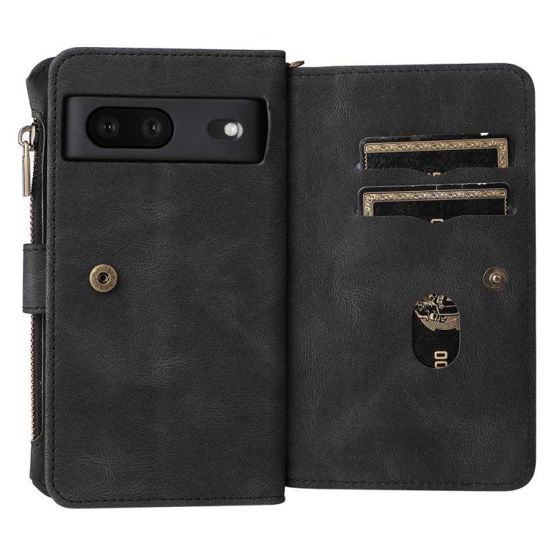 Folio-hoesje voor Google Pixel 7 Vintage Multifunctioneel