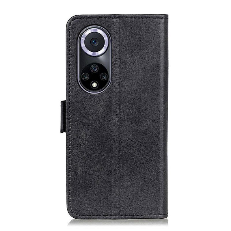 Folio-hoesje voor Honor 50 Flip Case Huawei Nova 9 Dubbele Klep