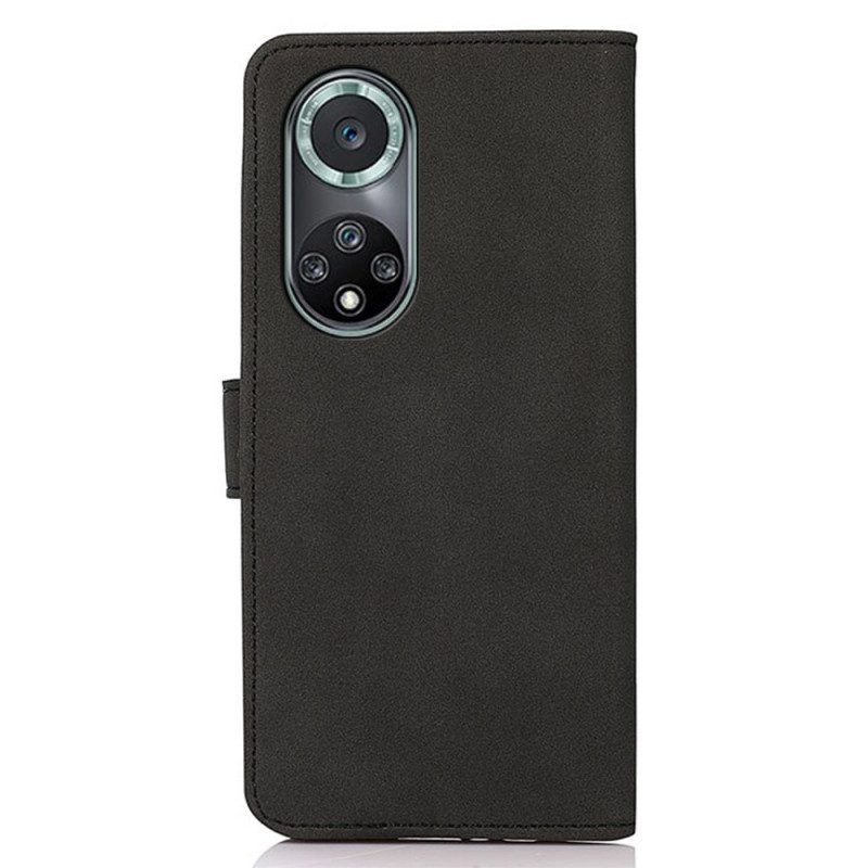 Folio-hoesje voor Honor 50 Pro Pro Leather Effect Mode Khazneh