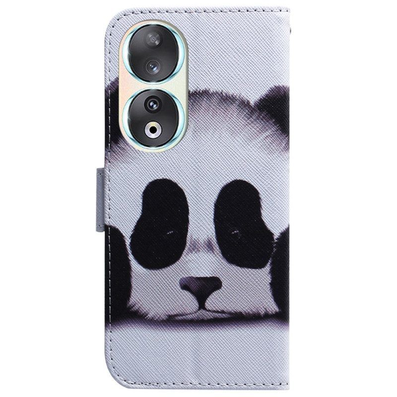 Folio-hoesje voor Honor 90 Panda