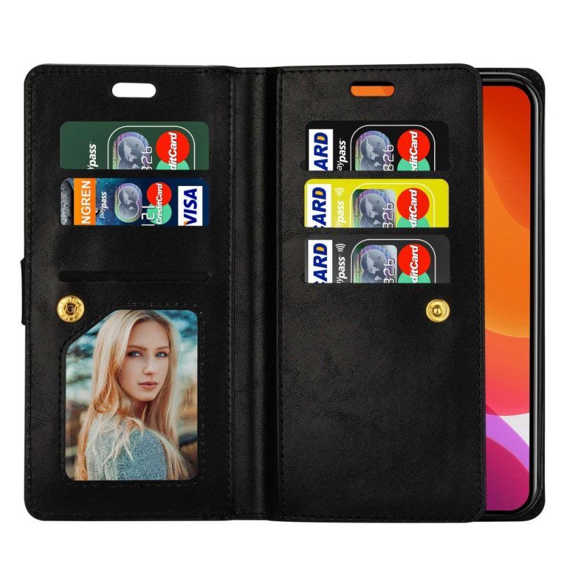 Folio-hoesje voor iPhone 14 Pro Max Portemonnee