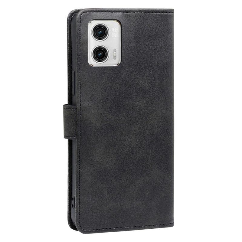 Folio-hoesje voor Moto G73 5G Schuine Sluiting