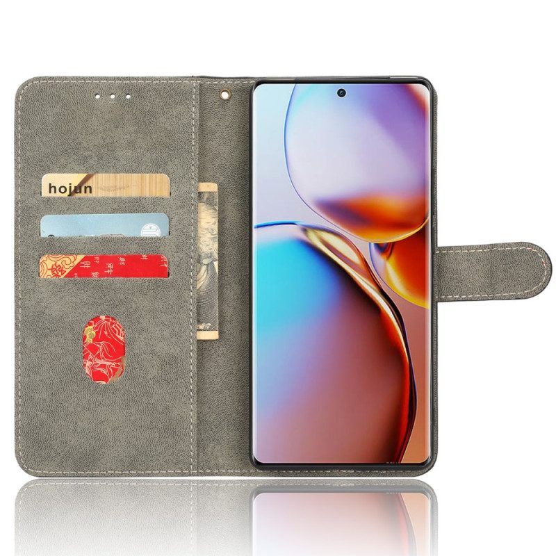 Folio-hoesje voor Motorola Edge 40 Pro Klassieke Rfid