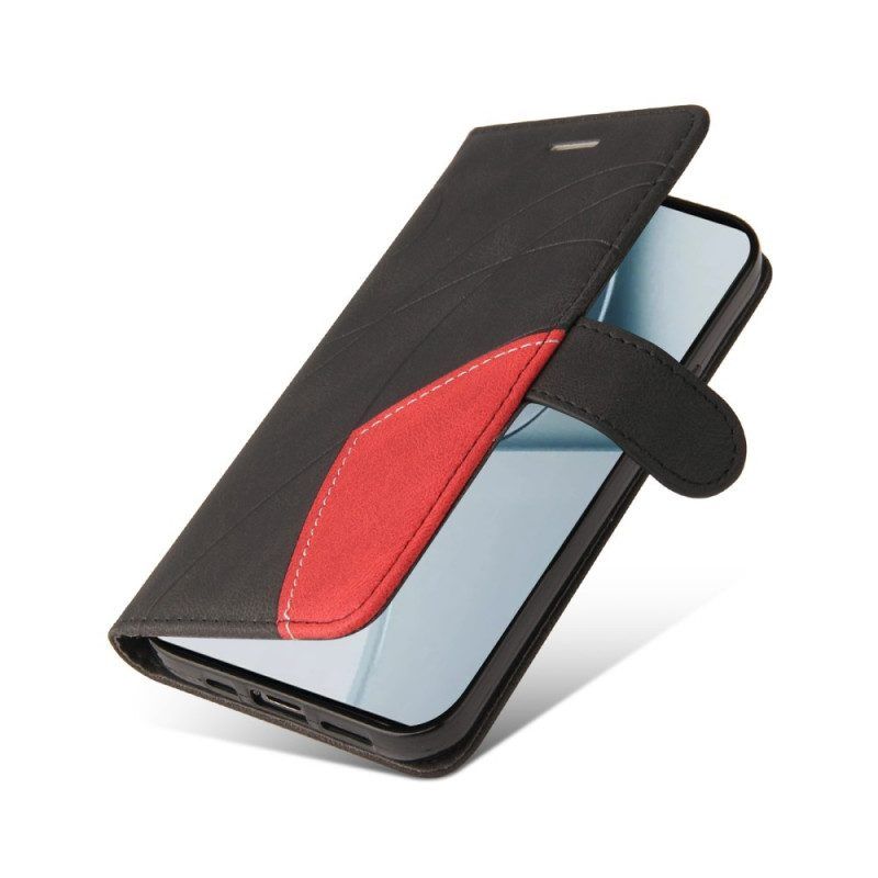 Folio-hoesje voor OnePlus 10 Pro 5G Met Ketting Naar Lanyard