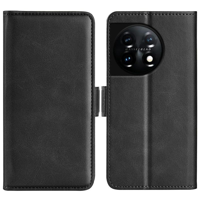 Folio-hoesje voor OnePlus 11 5G Flip Case Dubbele Klep