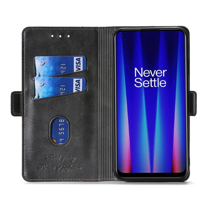 Folio-hoesje voor OnePlus Nord 2T 5G Twee Toon