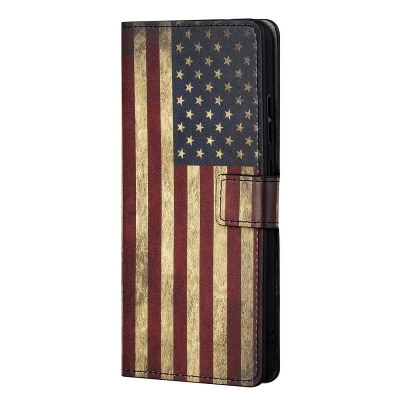 Folio-hoesje voor OnePlus Nord CE 2 5G Amerikaanse Vlag